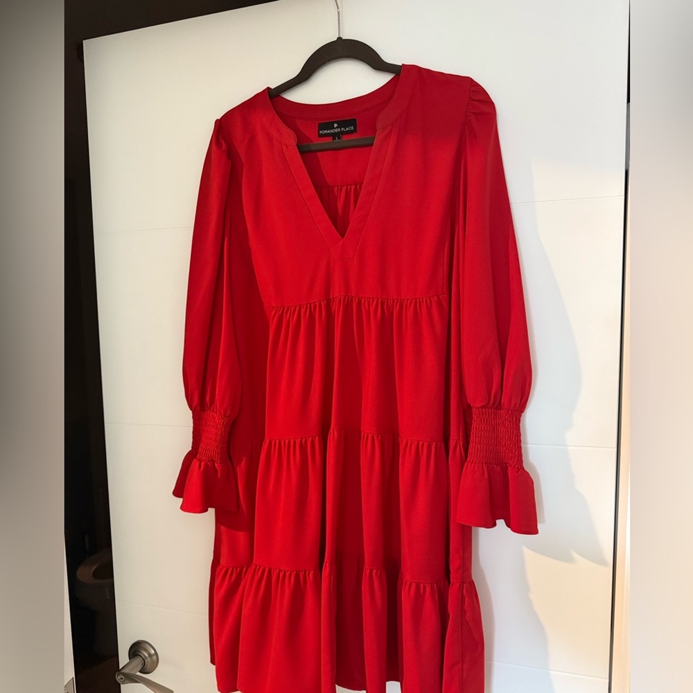 Pomander Place Scarlet Dress